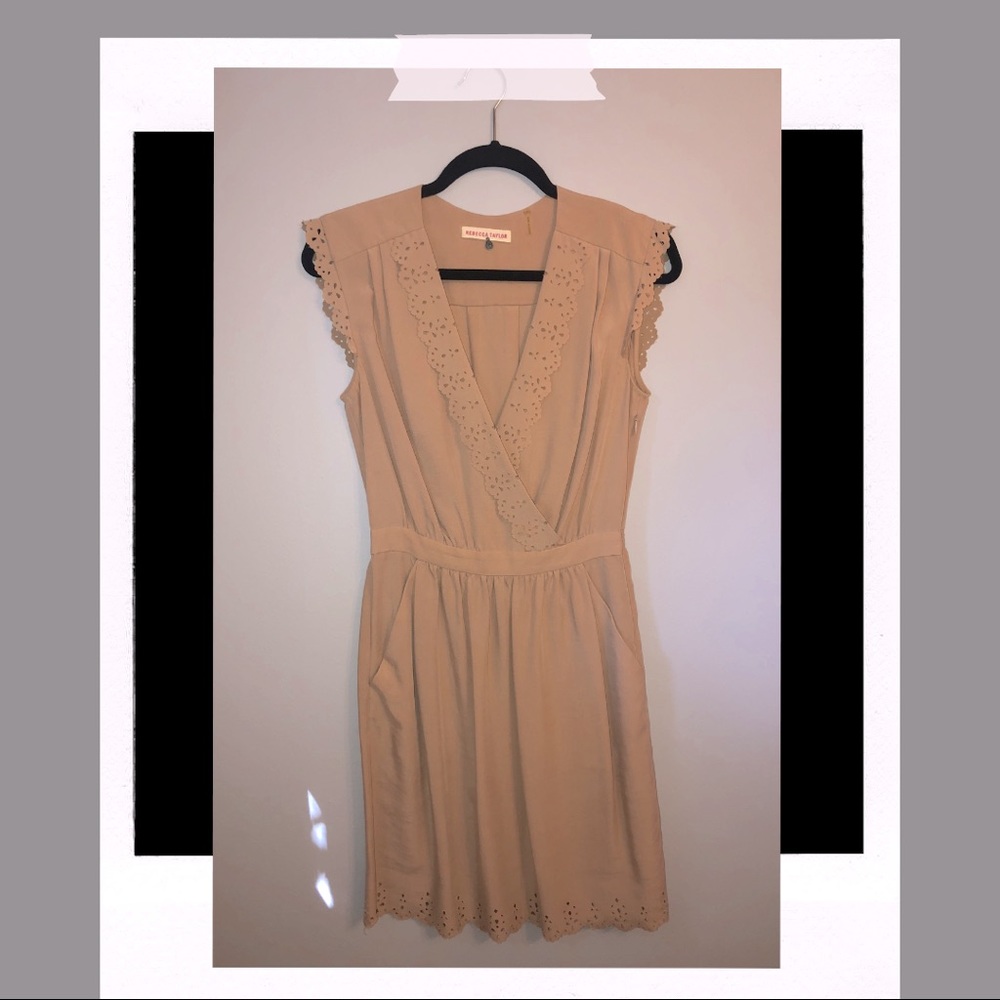 Rebecca Taylor cap sleeve dress size 4